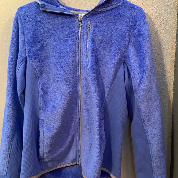 Blue fuzzy Jacket 💙🦋🌀 - Picture 3 of 4